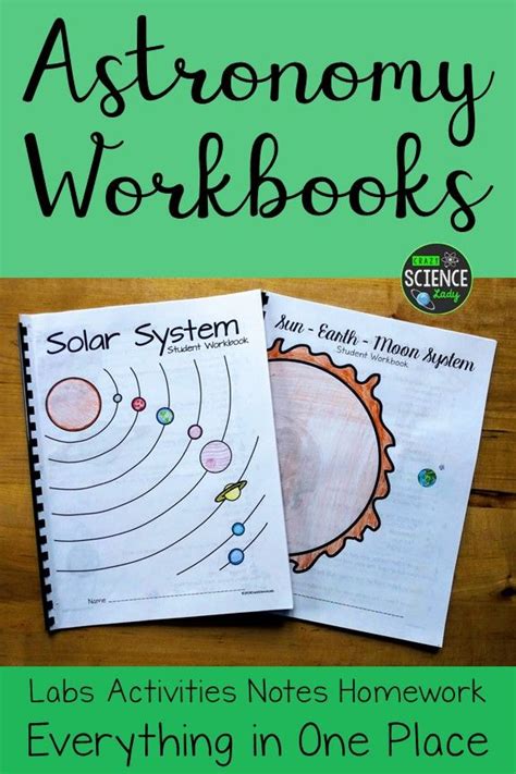 Astronomy Activities In 2020 Science Teaching Resources Workbook