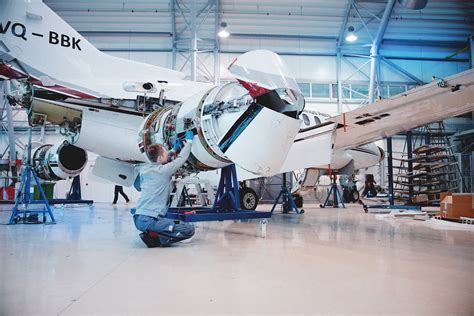 Base Maintenance Of Aircraft And Airplane Maintenance In Europe