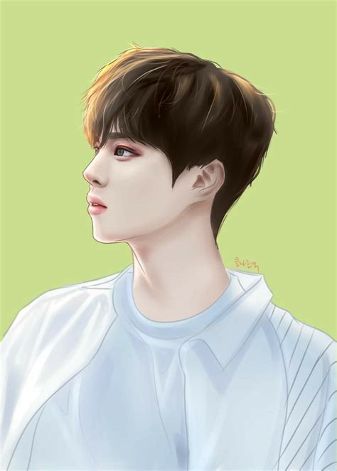 Kim Wooseok Fanart Fan Art Kpop Fanart Princess Art