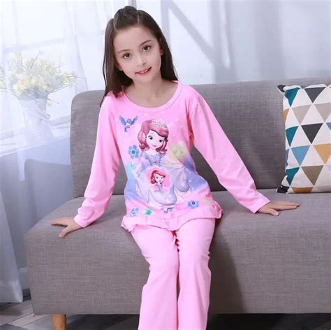 Low Price Palace Princess Style Children Pajama Cotton Kids Pijamas Set