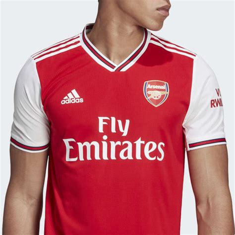 Adidas Arsenal Home Authentic Jersey Red Adidas Belgium