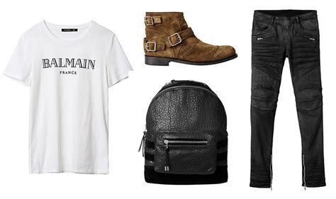 Balmain x H&M Men's Collection + Prices - nitrolicious.com Price and other details may vary based on size and color.