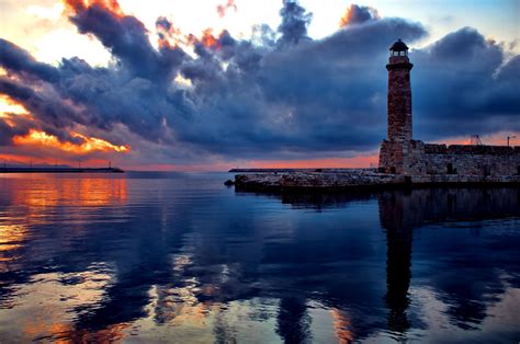 Photography Landscape Water Sea Lighthouse Harbor