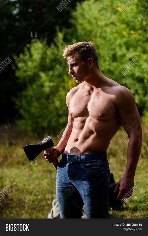 Handsome Shirtless Man Image And Photo Free Trial Bigstock