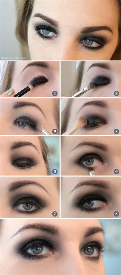 How To Smokey Eye Look With Pictures Wavy Haircut