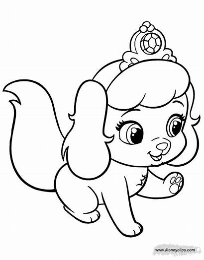 Coloring Pages Pumpkin Pets Palace Disneyclips Printable