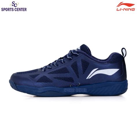 New Sepatu Badminton Lining Ultra Fly Aytr060 Aytr 060 Navy Sports