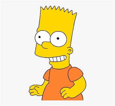 466 X 720 5 Bart Simpson Happy Face 466x720 Png Download Pngkit