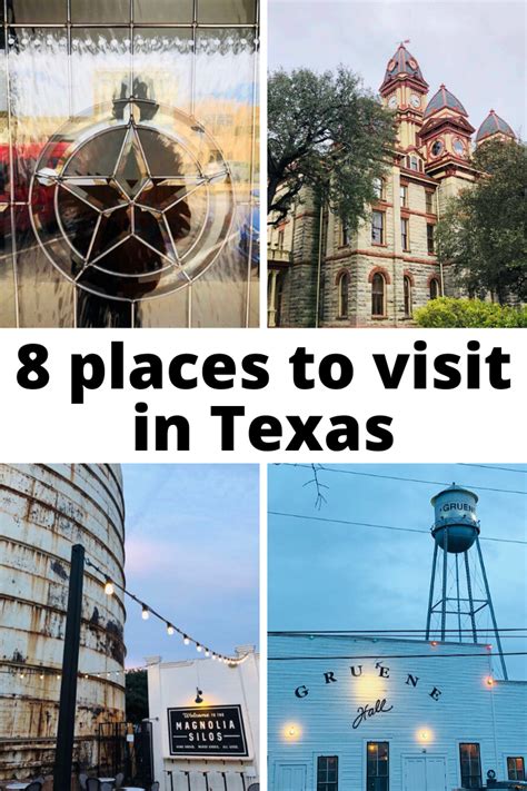 8 Places To Visit In Texas Travel Cook Tell Places To Visit Texas