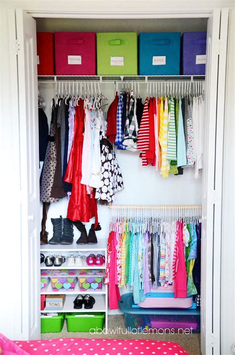 Kids closet organization and storage ideas that grow and transition with them from baby to teen. Organization Challenge: Kids Closets | A Bowl Full of Lemons