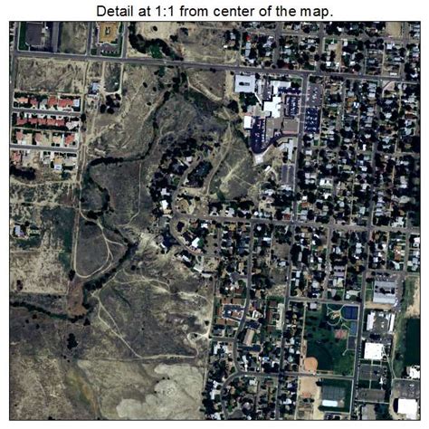 Aerial Photography Map Of La Junta Co Colorado