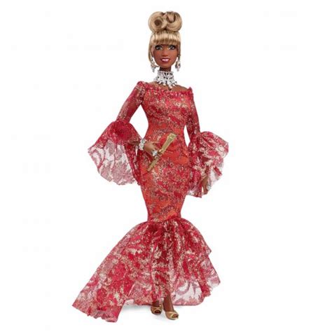 Black Dominican Barbie Doll With Great Telegraph