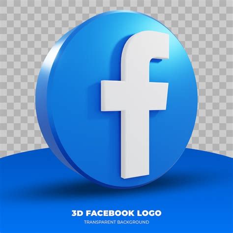 Facebook 3d Logo Kostenlose Vektoren Und Psd Zum Download