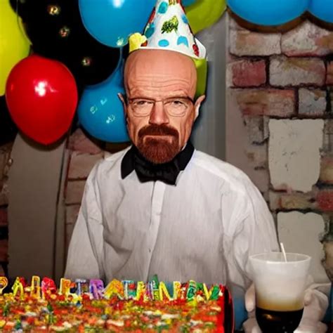 Walter White In A Birthday Party Stable Diffusion Openart