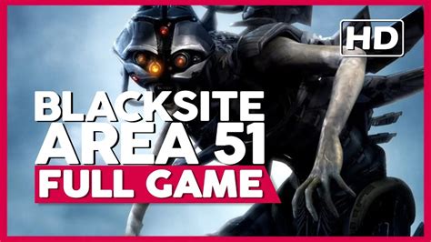 Blacksite Area 51 Full Game Walkthrough Pc Hd 60fps No Commentary Youtube