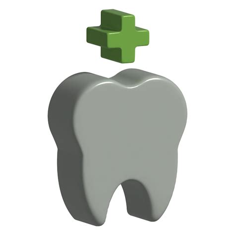 Premium Vector 3d Dental Tooth
