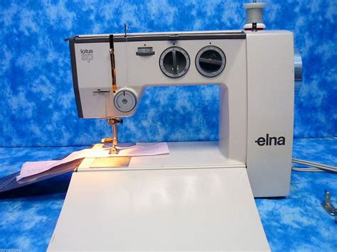 Elna Lotus Sp Sewing Machine Manuals Vintage Sewing Machines Sewing