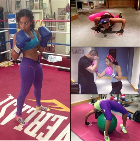 Fit Monday Angela Simmons Gives Us A Peek Into Her Workout Angela