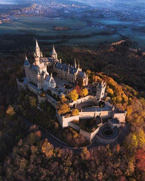 Golden Autumn In Germany 🍂🇩🇪 🌍hohenzollern Castle 📸 Skorpil Photography