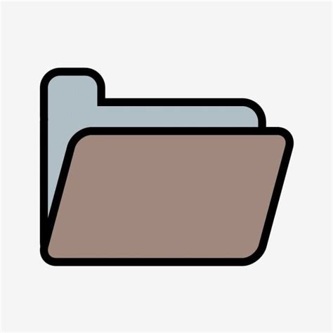 Folder Icon Clipart Png Images Vector Folder Icon Folder Icons