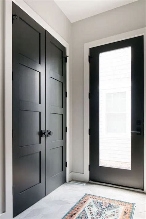 13 Reasons To Paint Your Interior Doors Black The Zhush In 2021