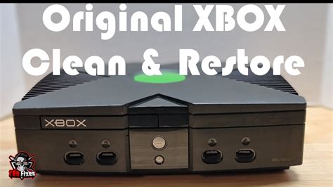 Original Xbox Teardown Clean And Restore Asmr Ish Retro Console