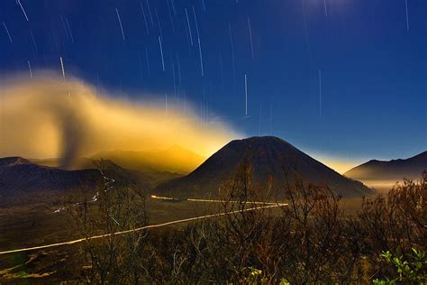 This Photograph Was Taken At Bromo Montain The Famous Tourism Place On