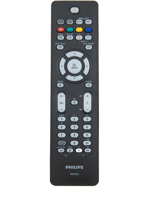 To do so press the power button on the remote controller. Perfect replacement Universal remote control SRP5002/10 ...
