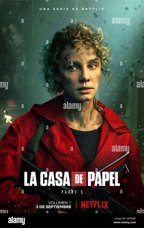 Esther Acebo Poster Money Heist Season 5 2021 Credit Netflix The Hollywood Archive