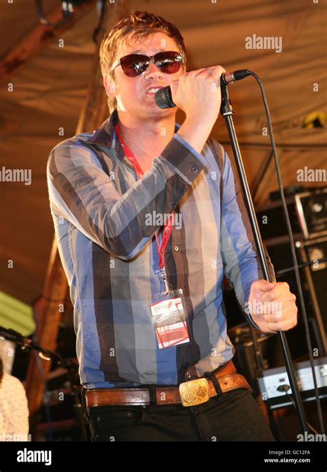 Tom Chaplin Of Keane Performing On The Absolute Radio Secret Stage