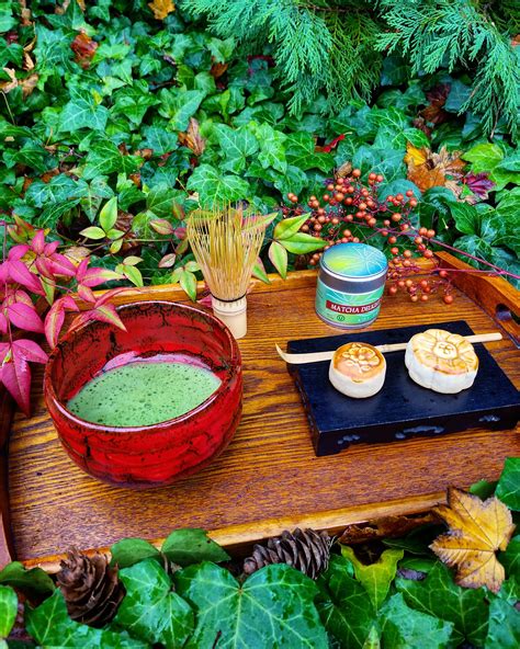 Thus,this ceremonial matcha offers a bright green color and a smooth,slightly bitter taste. A bowl of ceremonial grade matcha and locally made manju ...