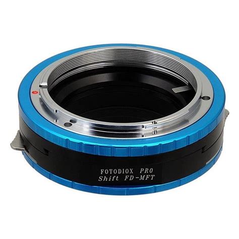 fotodiox fd mft p shift pro lens mount shift adapter canon fd and fl 35 mm slr lens to micro