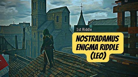 AC Unity Nostradamus Enigma Riddle 18 Leo YouTube