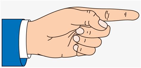 Download Hand Pointed Hand Point Cartoon Png Hd Transparent Png