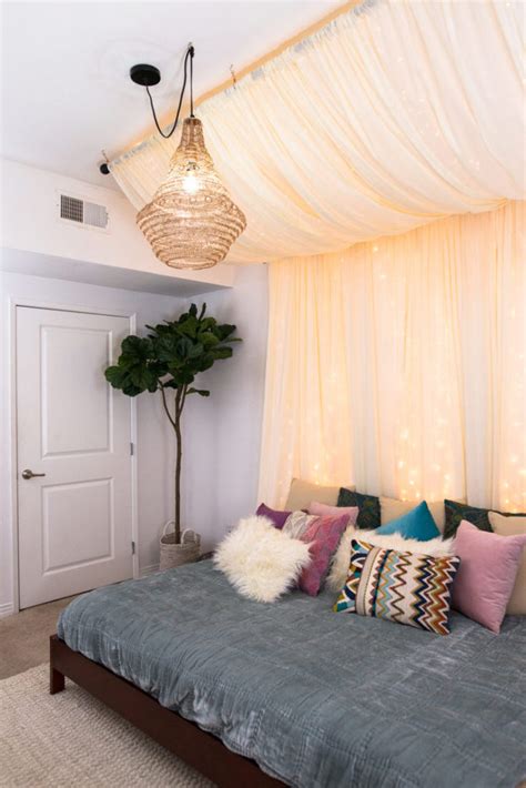 Romantic Diy Bed Canopies On A Budget The Budget Decorator