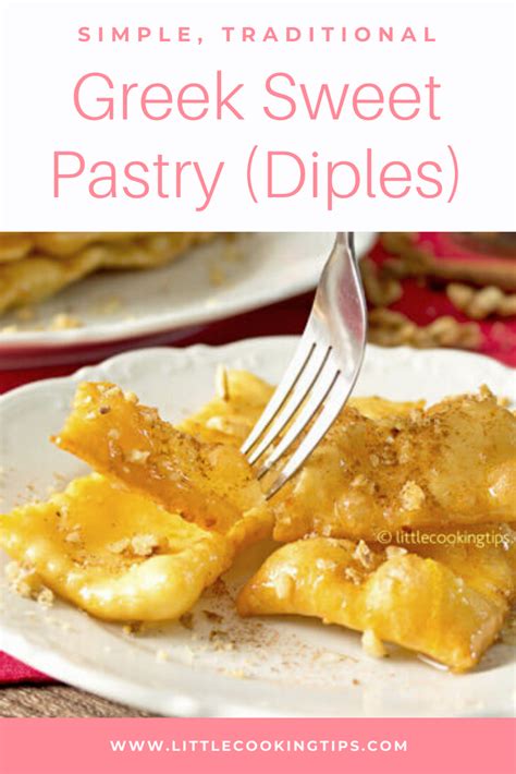 Ancient greeks used the word dessert to refer to any kind of sweet. This is one of THE most popular Greek desserts / sweets: Diples. Diples can be found all over ...