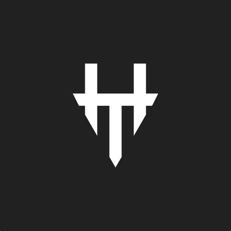 Premium Vector Th Monogram Logo Design Inspiration