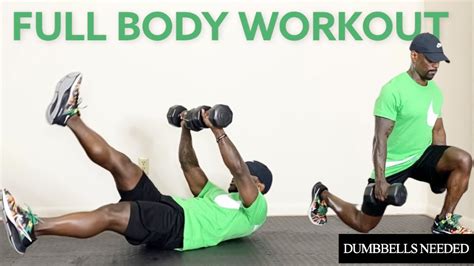 Full Body Dumbbells Workout Strength Training Home Workout Youtube