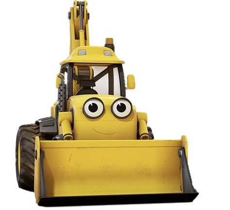 Check Out This Transparent Bob The Builder Scoop The Backhoe Loader