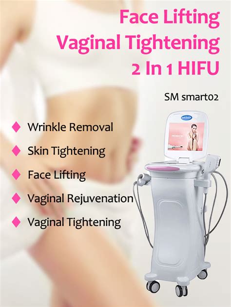 Smas Hifu Vaginal Tightening Facial Slimming Wrinkle Removal Machine