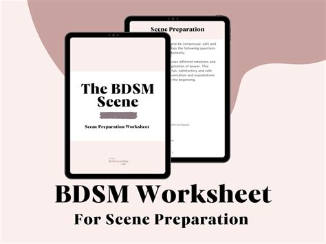 Bdsm Scene Negotiation Kink List Bdsm Scene Preparation Bdsm Worksheet Bdsm Training