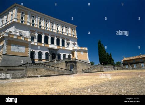 The Exterior Of The Late Renaissance Palazzo Farnese Designed In The