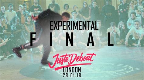 Juste Debout London 2018 Ice Experimental Final Youtube