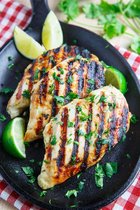 Cilantro Lime Grilled Chicken Recipe On Closet Cooking