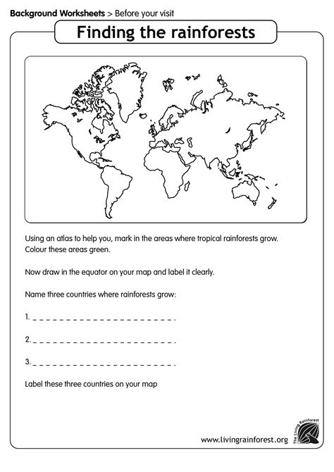 14 Best Images Of Map Worksheets For Second Grade Printable 2nd Grade