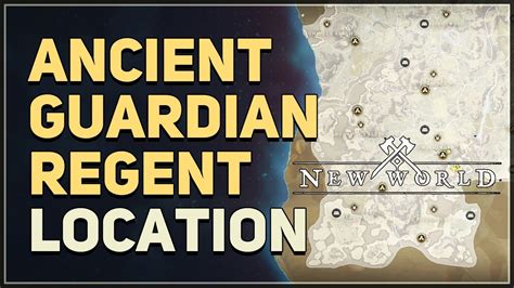 defeat ancient guardian regent new world youtube