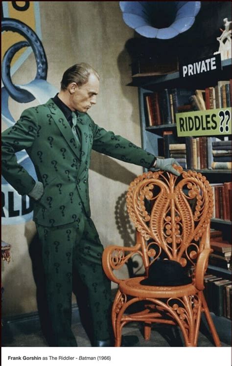 Frank Gorshin As The Riddler Season 1 And 3 Item By Atomic