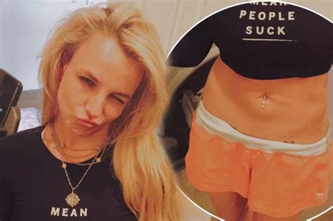Britney Spears Proudly Shows Off Taut Tummy Once Again As She Poses For