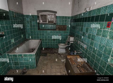 Old Abandoned Bathroom Stock Photo Alamy