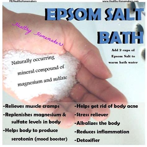 Epsom Salt Bath Epsom Salt Bath Epsom Salt Epsom Salt Benefits